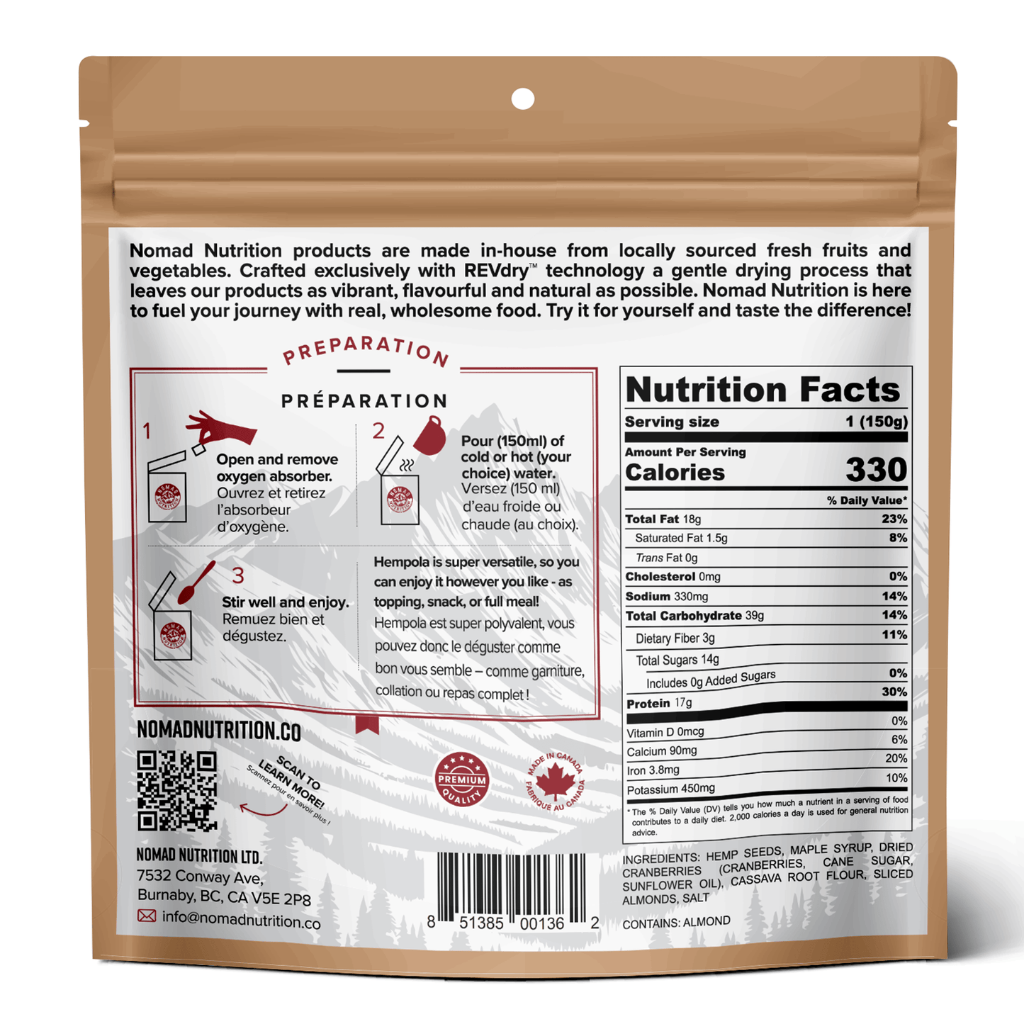 Westcoast Hempola - Original cereal