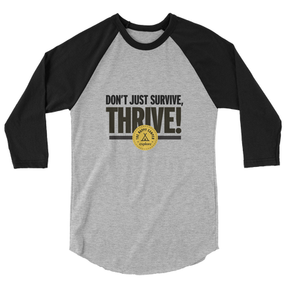 Thrive 3/4 Sleeve Raglan Shirt