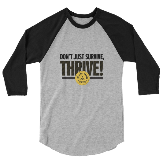 Thrive 3/4 Sleeve Raglan Shirt