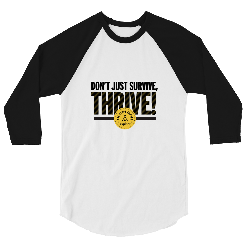 Thrive 3/4 Sleeve Raglan Shirt