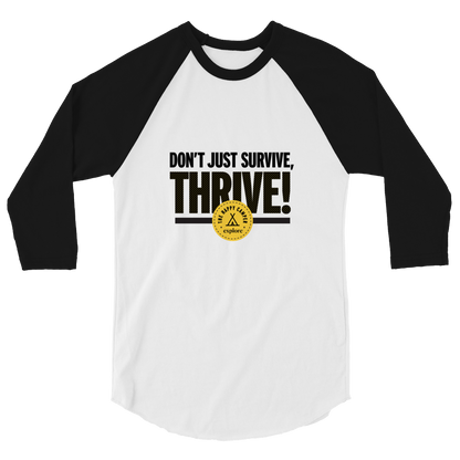 Thrive 3/4 Sleeve Raglan Shirt