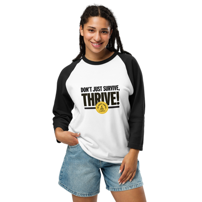 Thrive 3/4 Sleeve Raglan Shirt